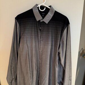 5 mens shirts. see images. Alfani size L, 2 bar III slim fit,.....